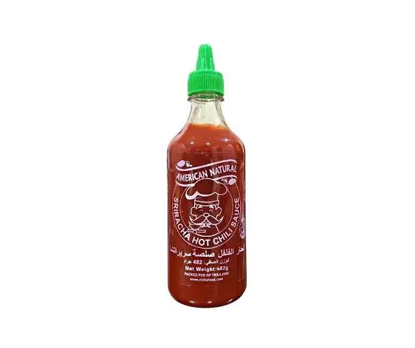 American Natural Sriracha Hot Chili Sauce 482g