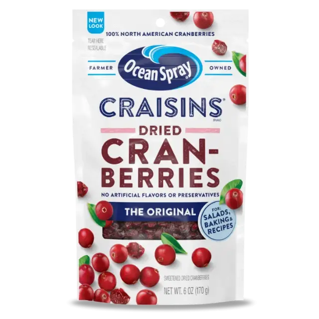 Ocean Spray Craisins Dried Cran-Berries The Original 170g