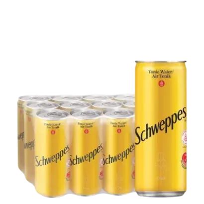 Schweppes Tonic Water Can 320ml 12pcs