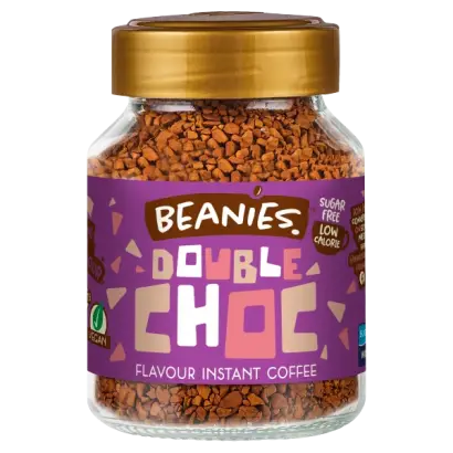 Beanies Double Choc Flavour Instant Coffee 50g