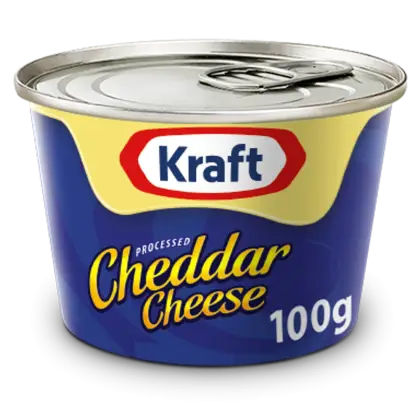 Kraft Cheese Cheddar Tin 100g