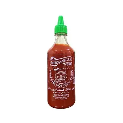 American Natural Sriracha Hot Chili Sauce 482g