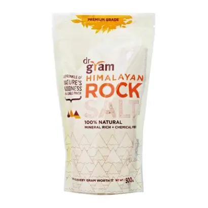 DR. GRAM SALT HIMALAYAN ROCK FINE SALT 500GM