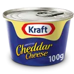 Kraft Cheese Cheddar Tin 100g