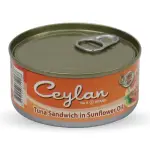 CEYLAN Tuna Sandwich in Sunflower Oil 165g