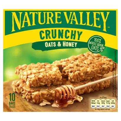 Nature Valley Crunchy Oats & Honey 10 Bars 5x42g 210g