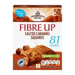 Crownfield Fibre Up Salted Caramel Squares 120g