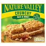 Nature Valley Crunchy Oats & Honey 10 Bars 5x42g 210g