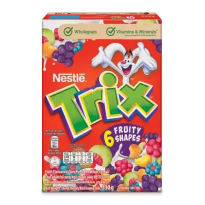 Nestle Trix Fruit Flavored Corn Puffs Cereal 330g