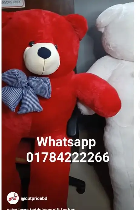 6 Feet Teddy Bear Price-MR Bean Teddy Bear-Birthday Gift in BD