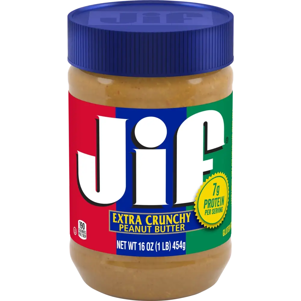 Jif Extra Crunchy Peanut Butter 454g
