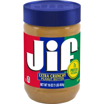 Jif Extra Crunchy Peanut Butter 454g