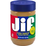 Jif Extra Crunchy Peanut Butter 454g