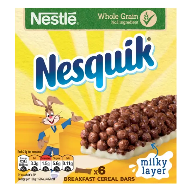 Nestle Nesquik Cereal Bars 150g