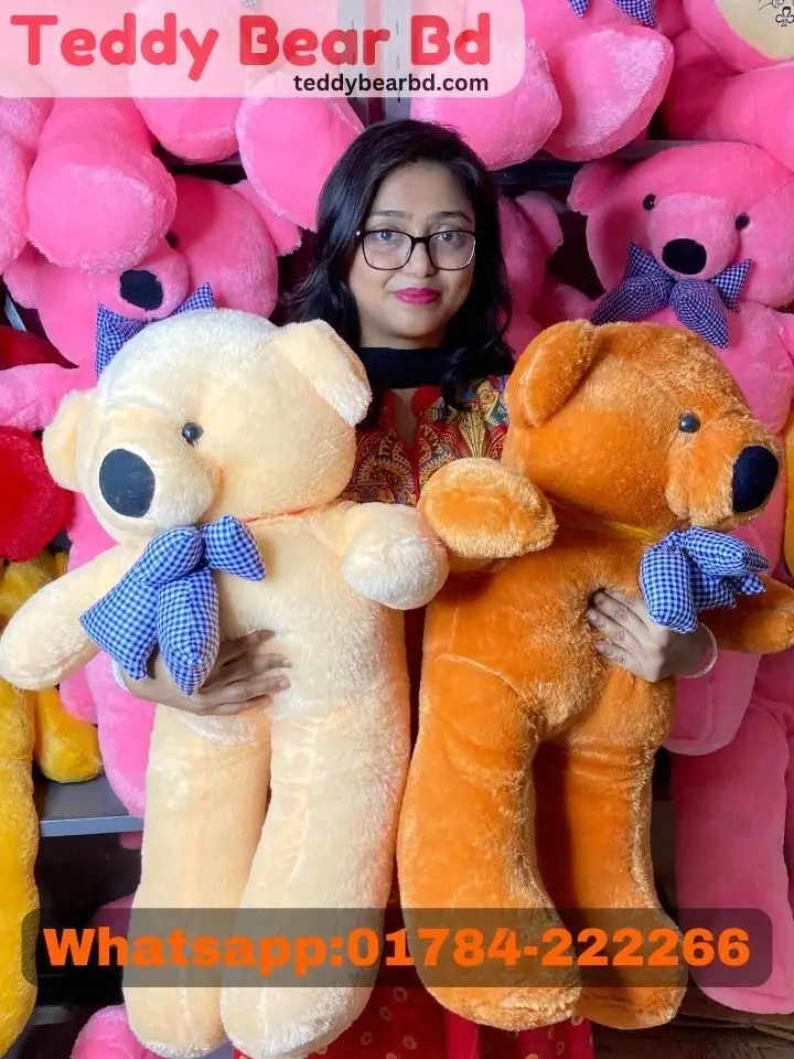 Birthday Gift for Girlfriend-Medium Size Teddy Bear Price in 2.5 Feet