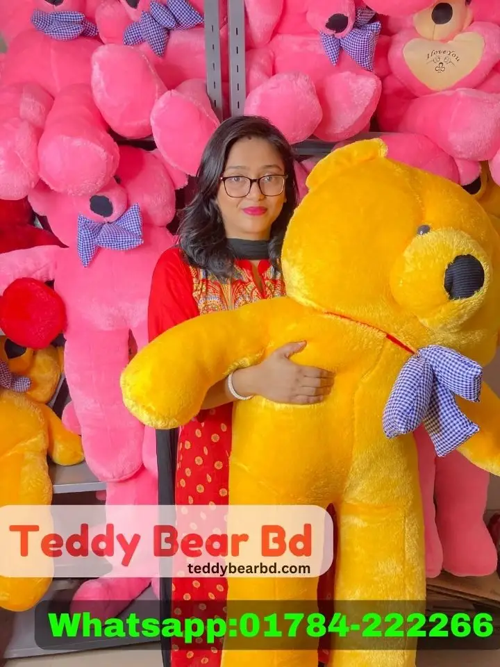 3.5 Feet Teddy Bear Price in Bangladesh-Teddy Day Rose Day