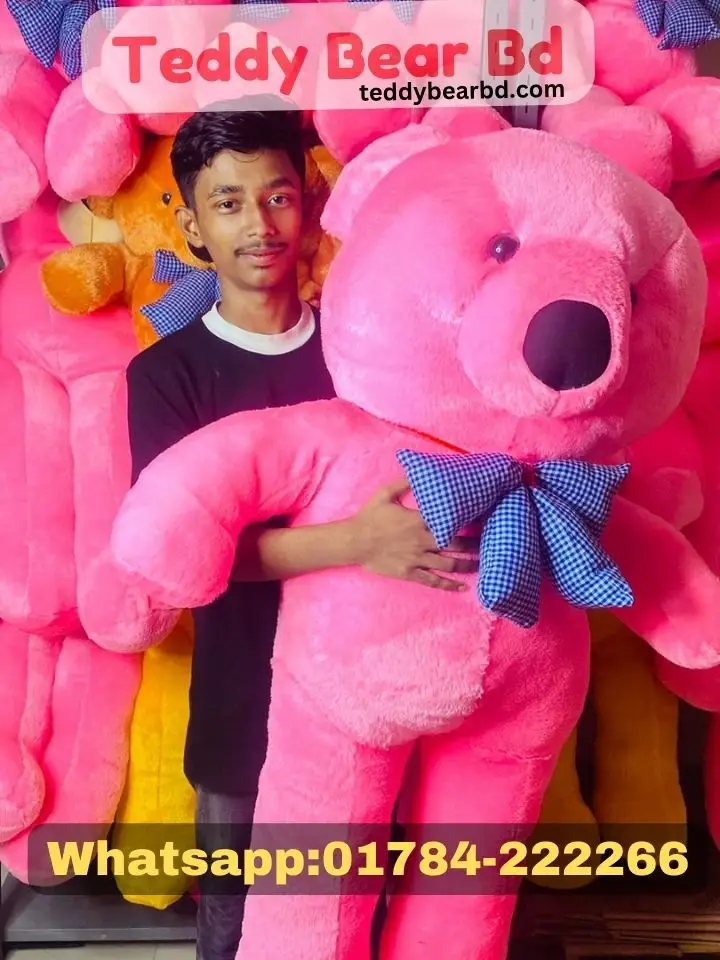 Huge Valentines Day Teddy Bear 5 Feet & happy birthday gift