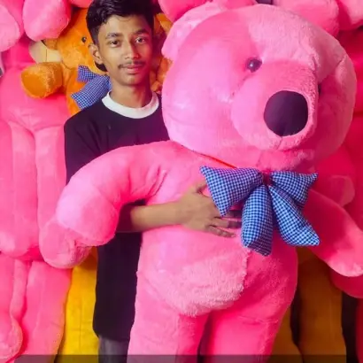 Huge Valentines Day Teddy Bear 5 Feet & happy birthday gift