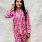 SHART STYLE KASMARI COTTON CO-ORD STITCH 2PIC SATE