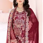 CHEVRON LUXURY CHIFFON EMBROIDERED COLLECTION