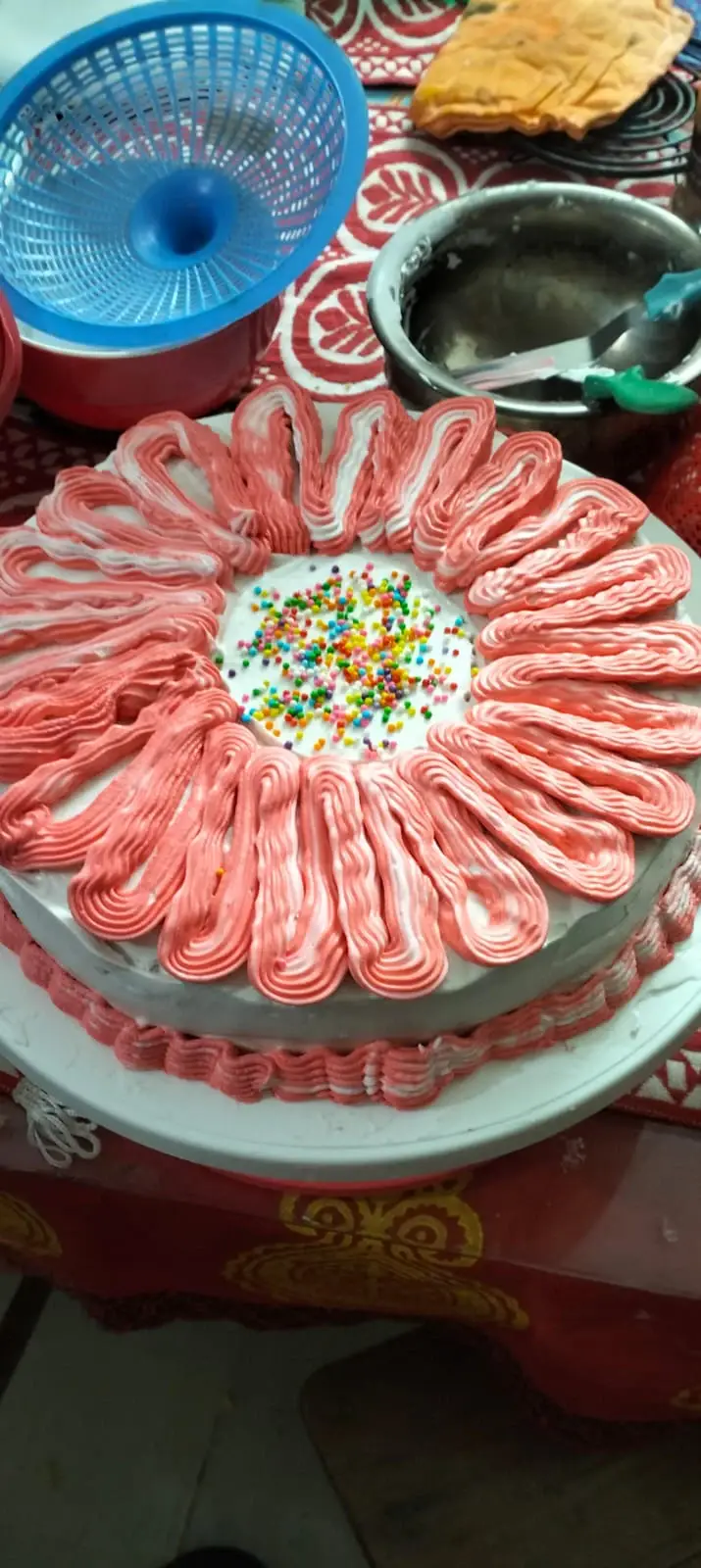 Red Velvet Cake Designs-Class Party Cake Design-2 Pound Cake Design