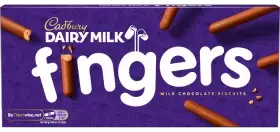 Cadbury Dairy Milk Chocolate Covered Fingers