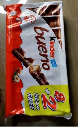 Kinder Bueno Milk And Hazelnuts 10x43g 430g