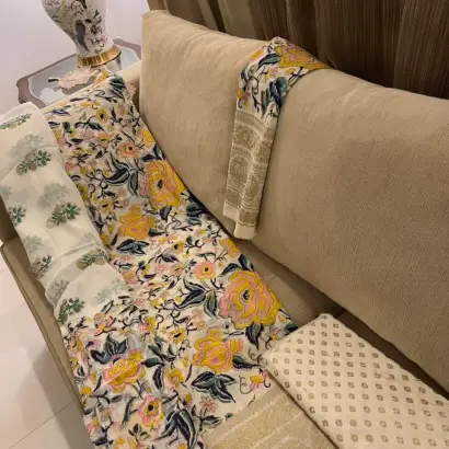 PURE KHADDI COTTON SCREEN PRINT 3PIC ID 2682