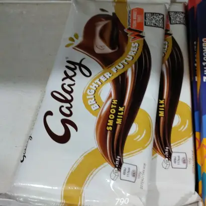 galaxy smooth milk chocolate bar 180g
