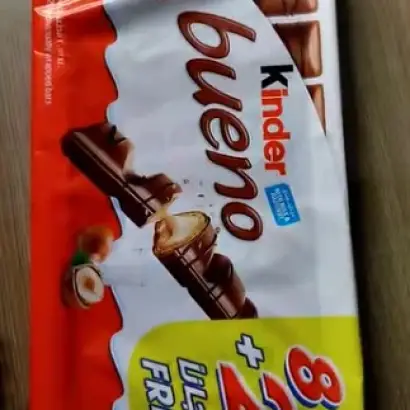 Kinder Bueno Milk And Hazelnuts 10x43g 430g