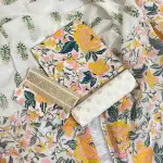 PURE KHADDI COTTON SCREEN PRINT 3PIC ID 2682