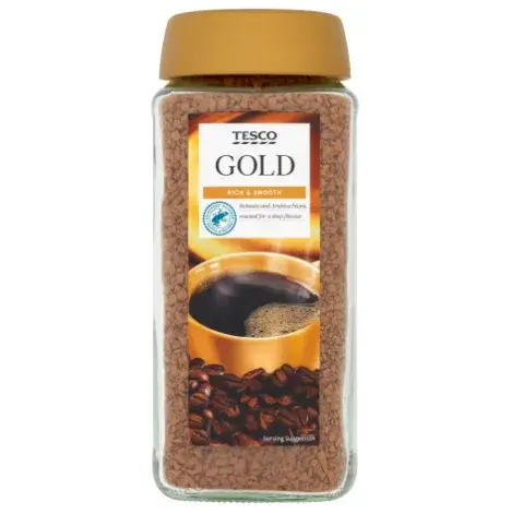 Tesco Gold Instant Coffee 200g