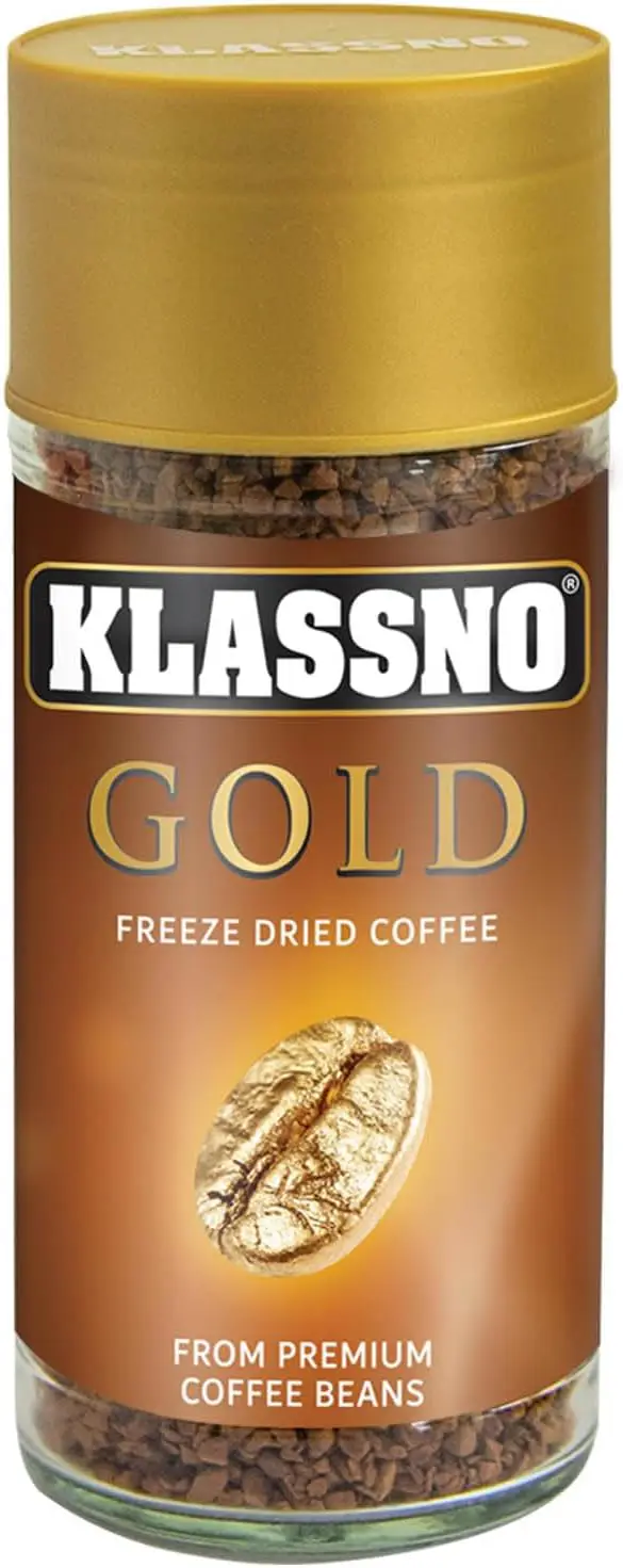Klassno Gold Freeze Dried Coffee 100gm