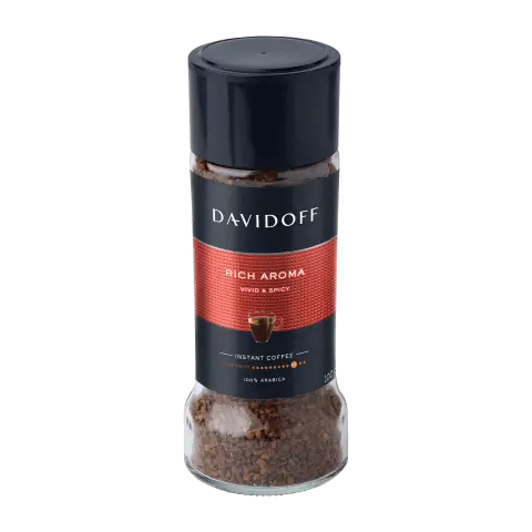 Davidoff Rich Aroma 100% Arabica Vivid & Spicy Instant Coffee- 100g