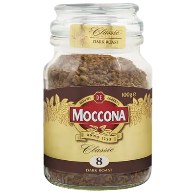 Moccona Classic Dark Roast Instant Coffee Jar 100g