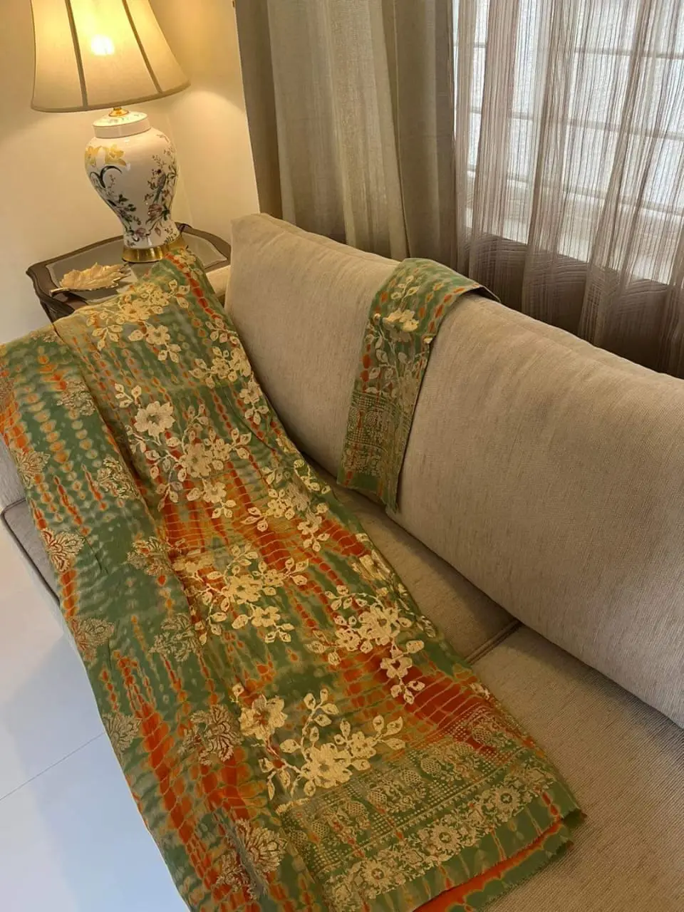 PURE COTTON TAI-DAI SKIN PRINT UNSTITCH 3PIC ID 2773
