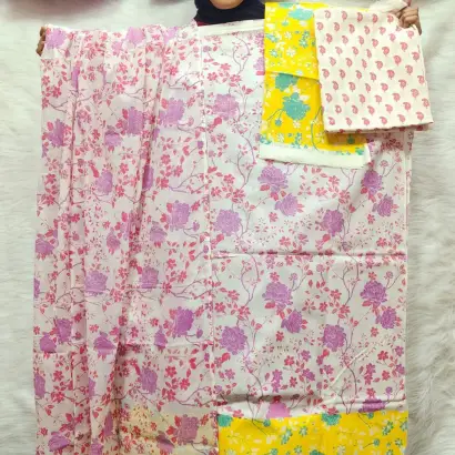 PURE KHADDI COTTON SCREEN PRINT 3PIC ID 2730