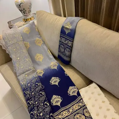PURE COTTON TAI-DAI SKIN PRINT UNSTITCH 3PIC ID 2767