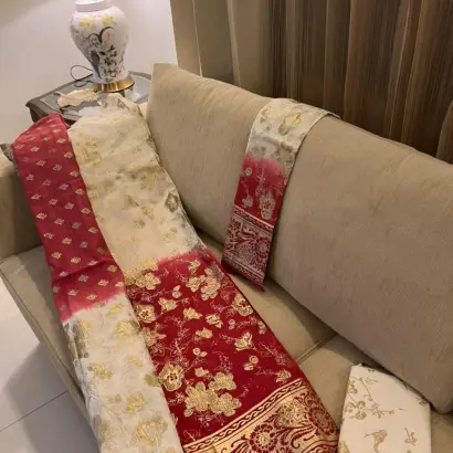 PURE COTTON TAI-DAI SKIN PRINT UNSTITCH 3PIC ID 2768