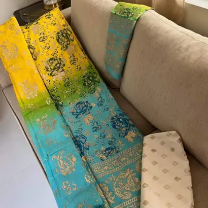 PURE COTTON TAI-DAI SKIN PRINT UNSTITCH 3PIC ID 2772