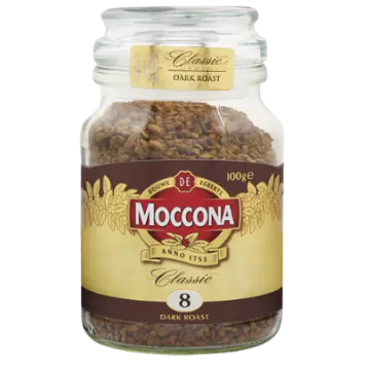 Moccona Classic Dark Roast Instant Coffee Jar 100g