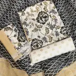 PURE KHADDI COTTON SCREEN PRINT 3PIC ID 2759