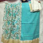 PURE KHADDI COTTON SCREEN PRINT 3PIC ID 2729
