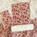 PURE KHADDI COTTON SCREEN PRINT 3PIC ID 2758