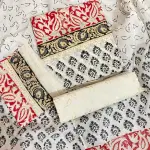 PURE KHADDI COTTON SCREEN PRINT 3PIC ID 2760