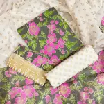 PURE KHADDI COTTON SCREEN PRINT 3PIC ID 2752