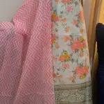 PURE KHADDI COTTON SCREEN PRINT 3PIC ID 2712