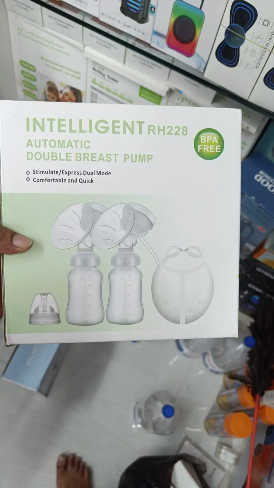 Intelligent Electric RH228 Automatic Breast Pump 1 Machine 1 Bottle