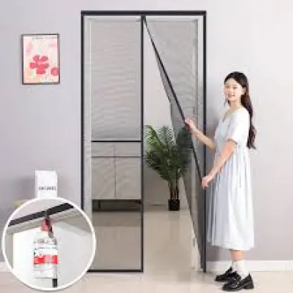 Buy High Premium Quailty Magnetic Mosquito Net Door Screens Fly Screen Door Curtain best price